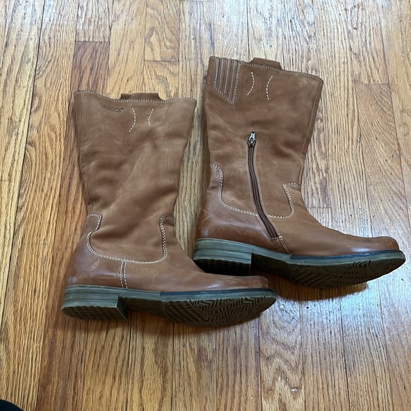 Leather mid calf boots - Picture 5 of 6